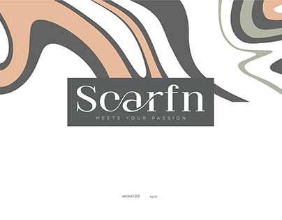 SCARFN SHOP logo identity 2021 | A scarf brand