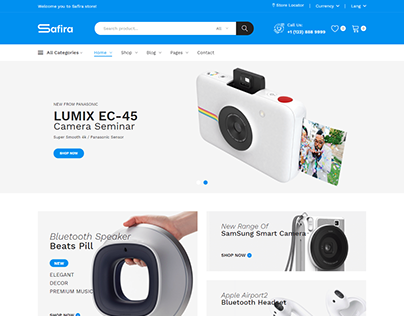 Safira eCommerce Store | Wordpress Woocommerce Website