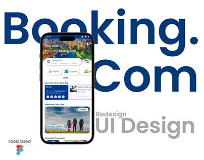 UI Design| Redesign Booking.com| Mobile Application