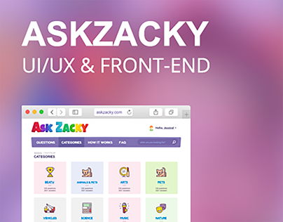 AskZacky: Q&A website for kids