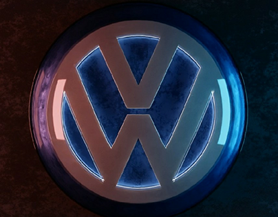 Volkswagen Logo animation using Blender 3D
