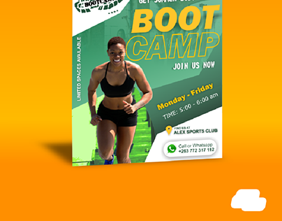 Fitlife Health Gym Bootcamp Poster