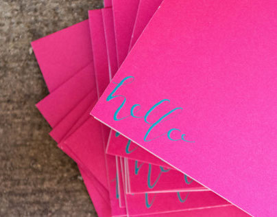 Calligraphy Greeting Cards
