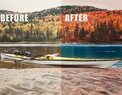 Photo Enhancement - Before and After