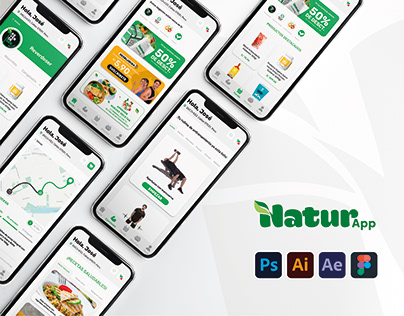 NaturApp Mobile App UX/UI