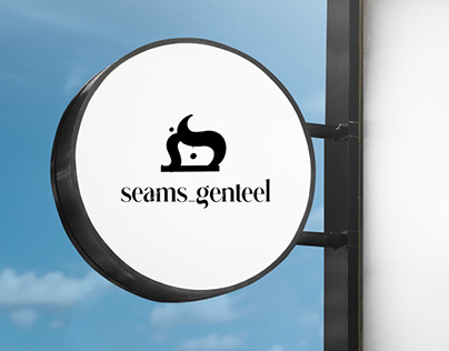 Seams-genteel brand identity