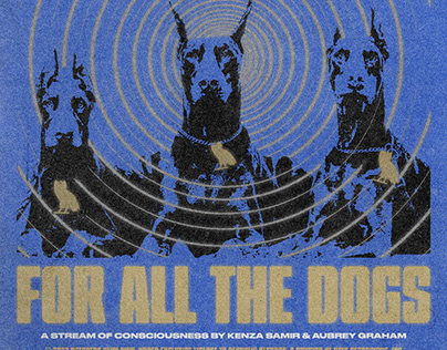 "For All The Dogs" Drake Poster & Merch Concept