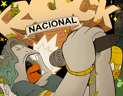 Project thumbnail - Rock Nacional | Spotify Playlist Cover