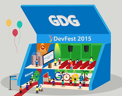 GDG DevFest 2015 Flex Design