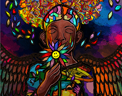 “Tears Of An Angel” Illustration By John C. Spain