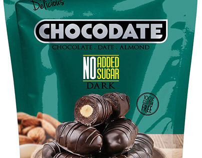 Chocodate No Sugar Added- 250gm, Rich Silky Chocolate