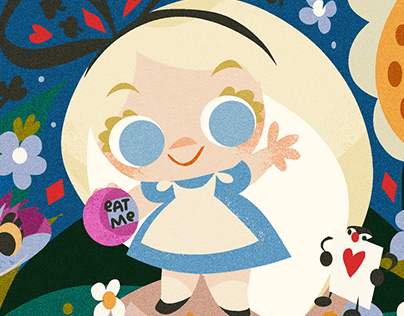 Alice in Wonderland Book Cover