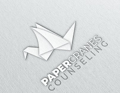Paper Cranes Counseling | Logo Design