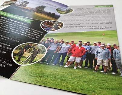 Golf Brochure & Insert