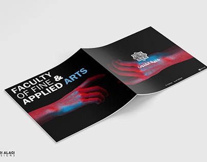 brochure for the faculty of fine and applied art