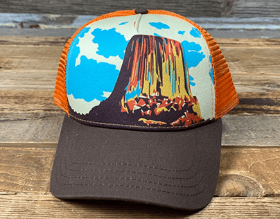 Surf Wyoming Artist Series - Hat Designs