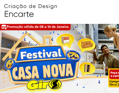 Encarte - Festival Casa Nova
