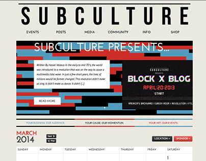 Subculture Website