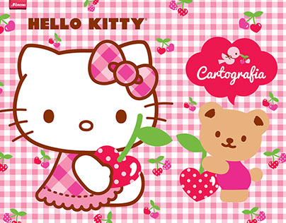 Hello Kitty Spiral Sketch Pad