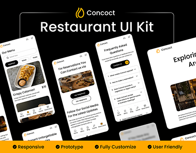 Project thumbnail - Website for Restaurant