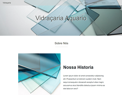 one page vidraçaria