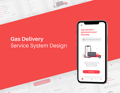 Gas Delivery | Service System & UI/UX Design