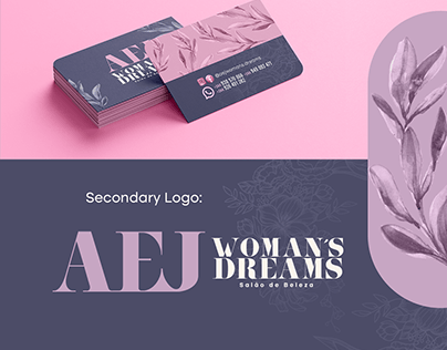 AEJ WOMANS DREAMS-identidade Visual