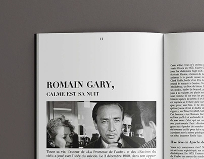ROMAIN GARY - MISE EN PAGE