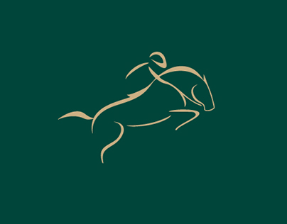 Horsejump logo design