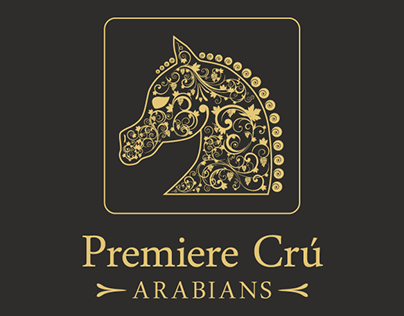 Premiere Cru Arabians Logo Design