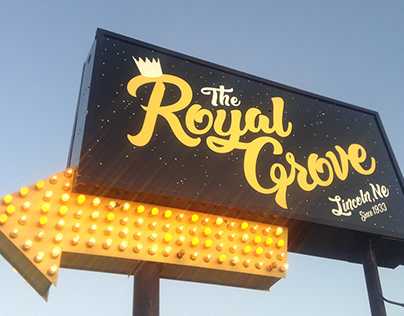 2018 - Branding - The Royal Grove
