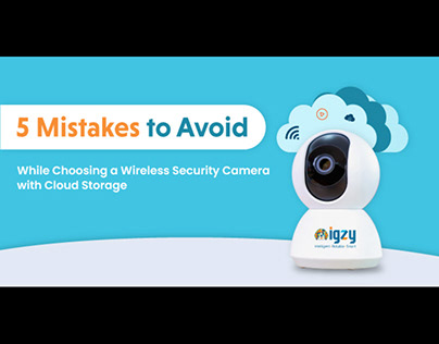 Wireless Security Camera with Cloud Storage
