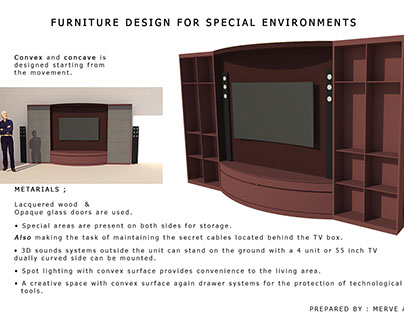 furniture design for special environments
