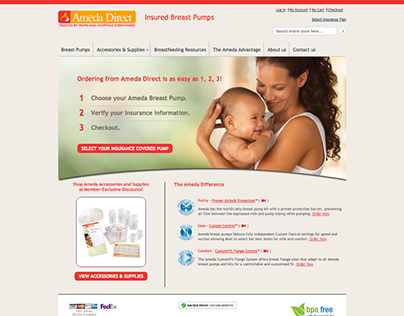 AMEDA Direct Insurance Portal UI