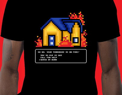 8-Bit T-Shirt Graphic