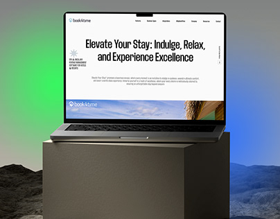 Hotel-Spa- Booking Website Design | UI-UX | Book4time