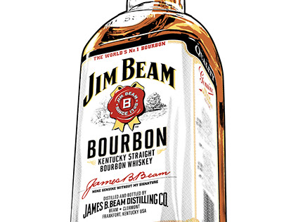 Jim Beam Illustrated Bottles