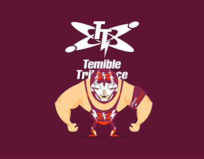Temible tribedoce (diseño de luchador)