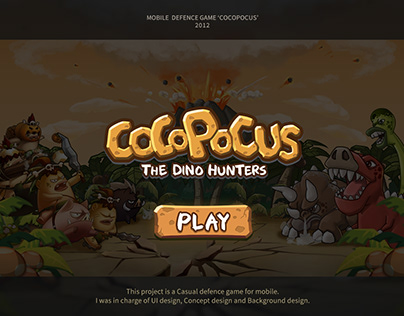 Mobile game 'COCOPOCUS' Design works (2012)