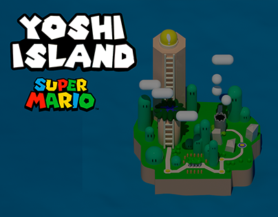 Yoshi Island 3DMax