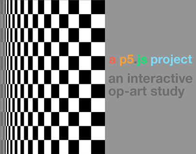 Op-art Study | a p5.js project