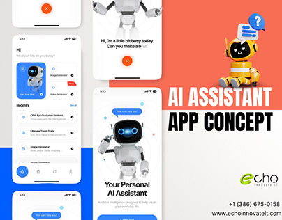 Ai Assistant App Concept