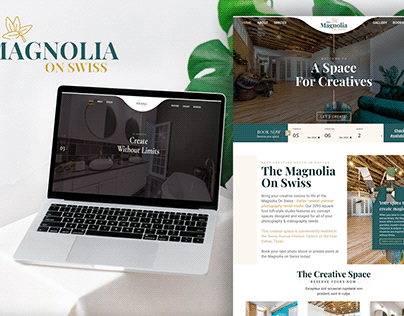 Magnolia On Swiss Website Design