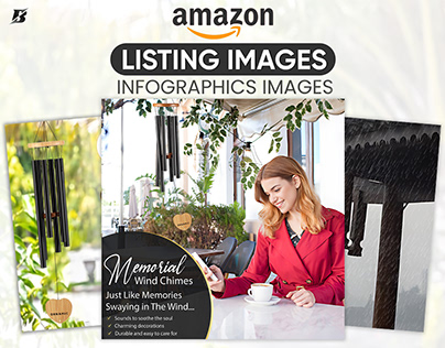 Project thumbnail - AMAZON LISTING // WIND CHIMES