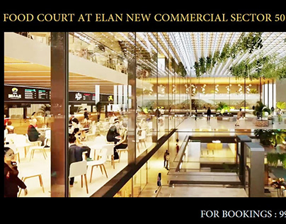 Elan Sector 50 Food Court layout plans, 8800098030