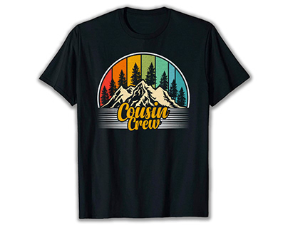 Vintage t-shirt design, Mountain tshirt design t-shirt
