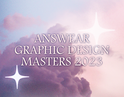 ANSWEAR Graphic Design Masters Entry (2023)