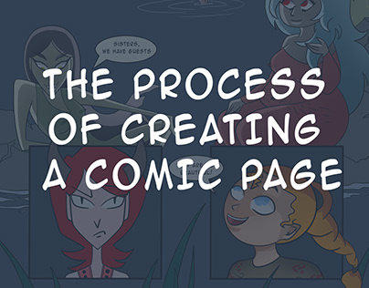 THE PROCESS OF CREATING A COMIC PAGE