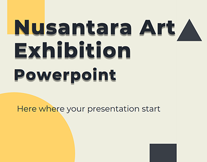 Nusantara Exhibition Powerpoint Template