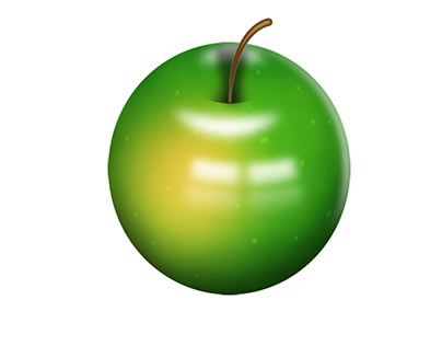 2D apple